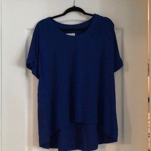 Royal Blue Blouse